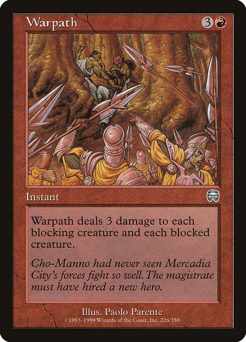 Warpath - Mercadian Masques - 226