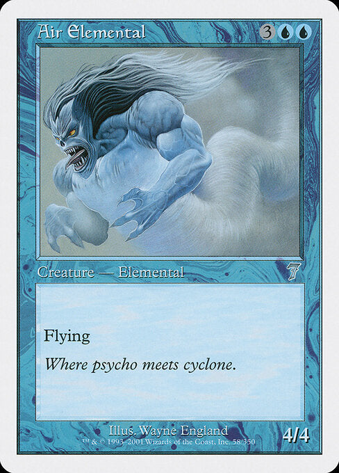 Air Elemental - Seventh Edition - 58