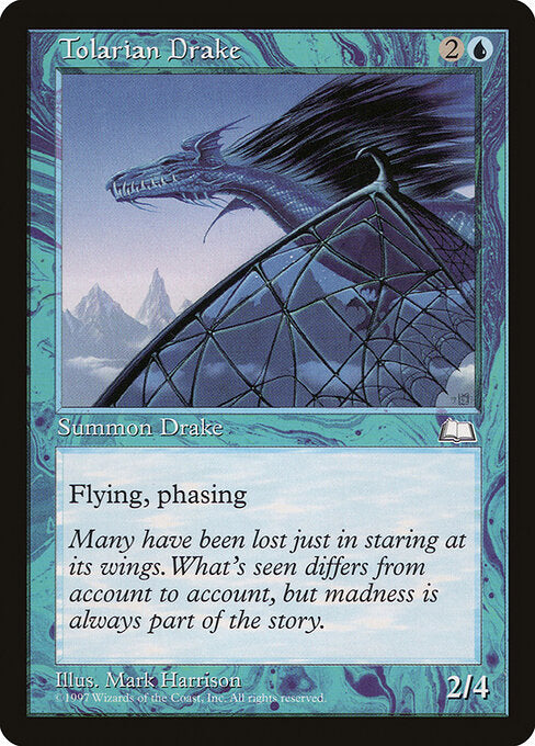 Tolarian Drake - Weatherlight - 55