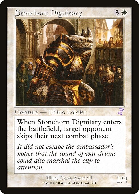 Stonehorn Dignitary - Time Spiral Remastered - 304