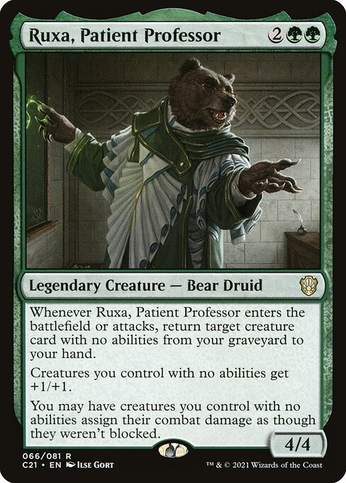 Ruxa, Patient Professor - Commander 2021 - 66