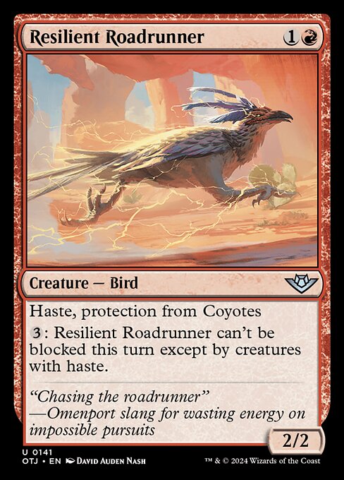 Resilient Roadrunner - Outlaws of Thunder Junction - 141