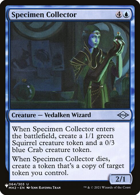 Specimen Collector - The List - MH2-64