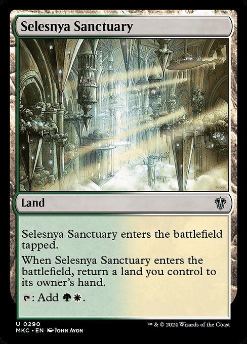 Selesnya Sanctuary - Murders at Karlov Manor Commander - 290