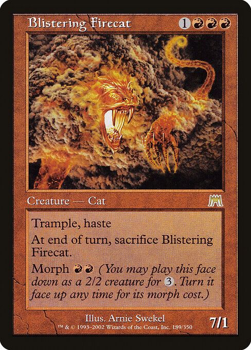 Blistering Firecat - Onslaught - 189