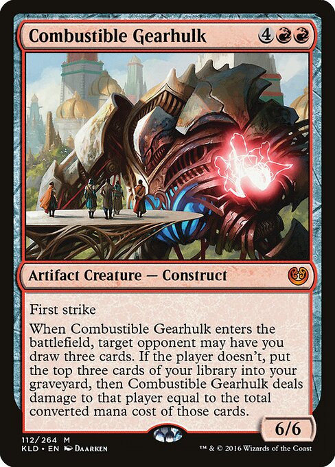 Combustible Gearhulk - Kaladesh - 112