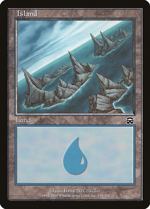 Island - Mercadian Masques - 338