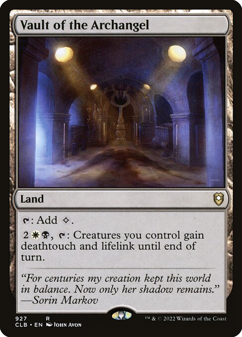 Vault of the Archangel - Commander Legends: Battle for Baldur's Gate - 927