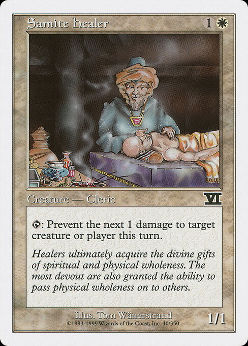 Samite Healer - Classic Sixth Edition - 40