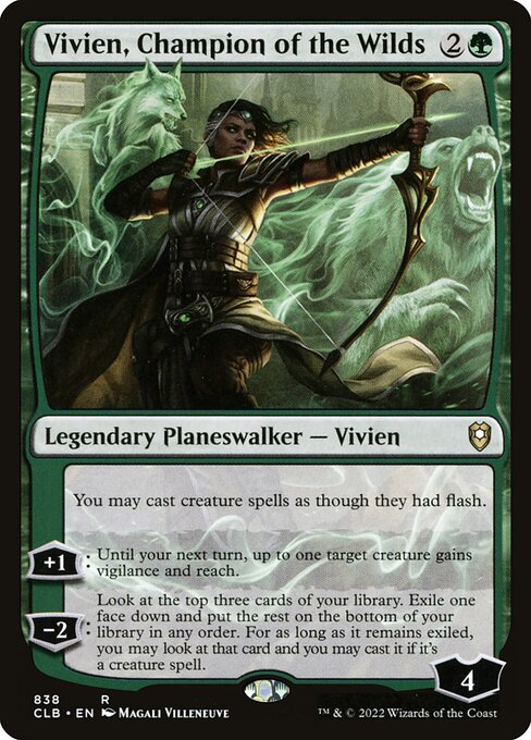 Vivien, Champion of the Wilds - Commander Legends: Battle for Baldur's Gate - 838