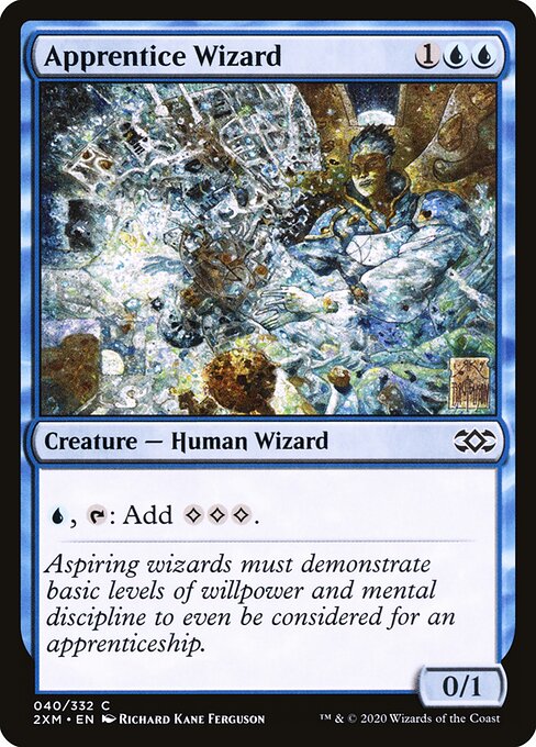 Apprentice Wizard - Double Masters - 40