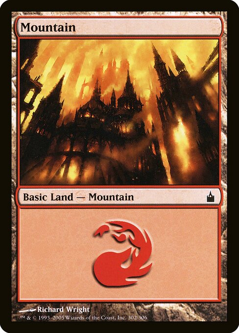 Mountain - Ravnica: City of Guilds - 302