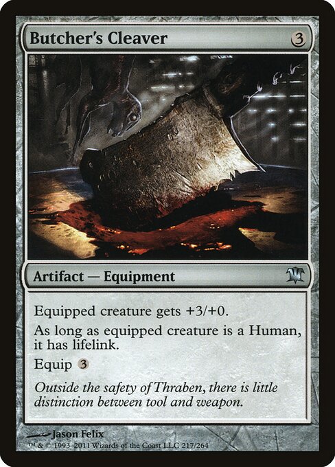 Butcher's Cleaver - Innistrad - 217