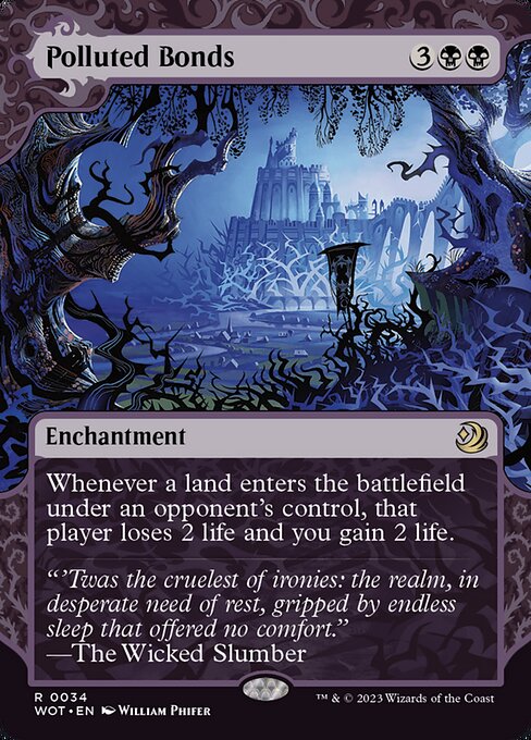 Polluted Bonds - Wilds of Eldraine: Enchanting Tales - 34