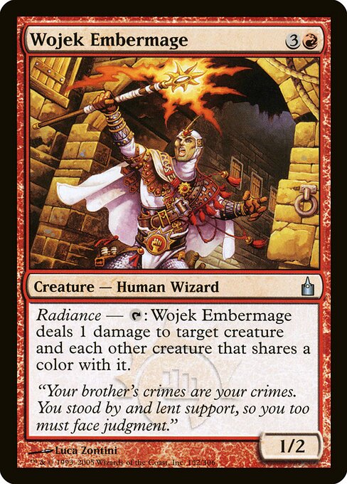 Wojek Embermage - Ravnica: City of Guilds - 152