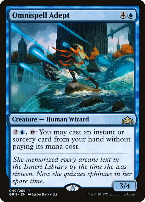 Omnispell Adept - Guilds of Ravnica - 49