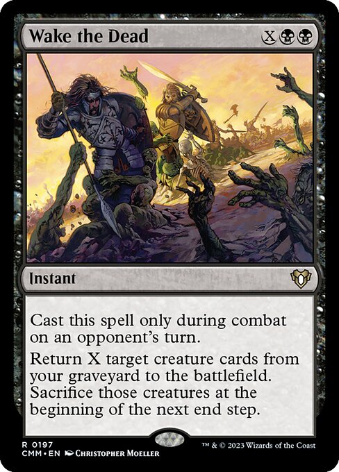 Wake the Dead - Commander Masters - 197