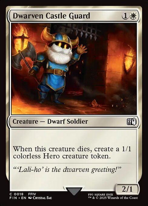 Dwarven Castle Guard - Final Fantasy - 18