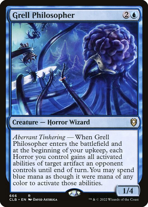 Grell Philosopher - Commander Legends: Battle for Baldur's Gate - 666