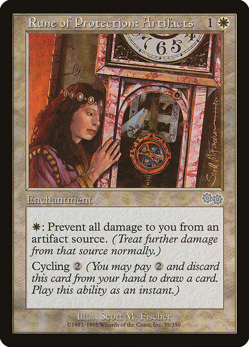 Rune of Protection: Artifacts - Urza's Saga - 35