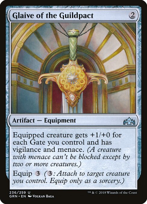 Glaive of the Guildpact - Guilds of Ravnica - 236