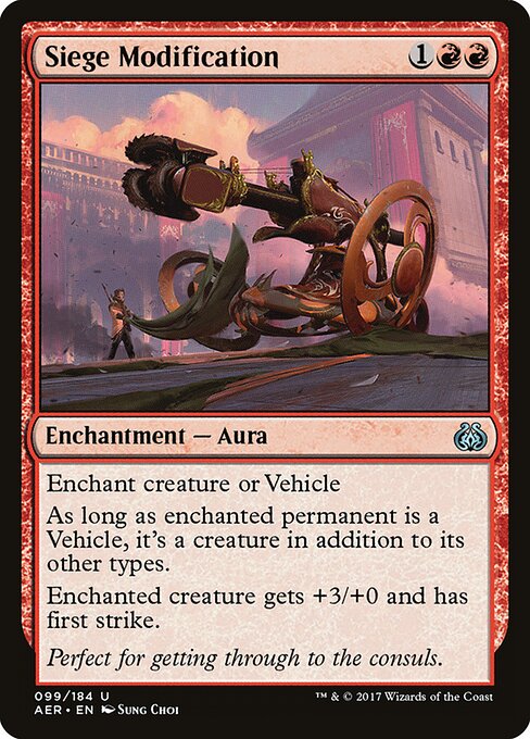 Siege Modification - Aether Revolt - 99