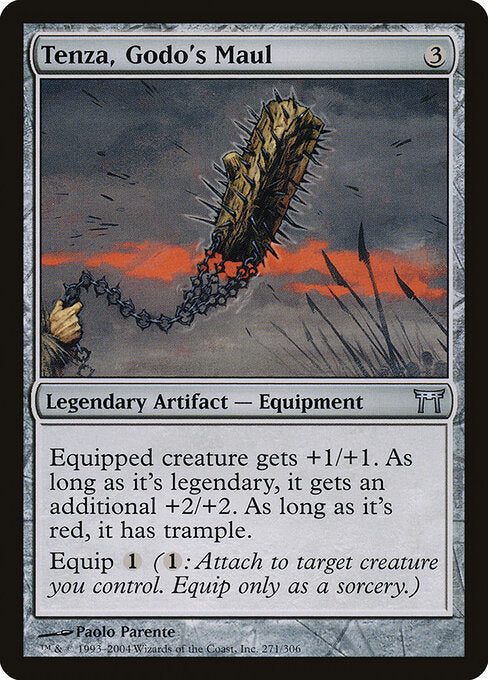 Tenza, Godo's Maul - Champions of Kamigawa - 271