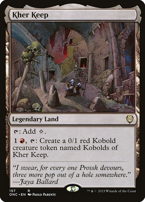 Kher Keep - Phyrexia: All Will Be One Commander - 157
