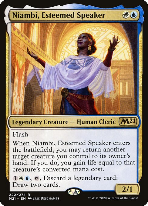 Niambi, Esteemed Speaker - Core Set 2021 - 222