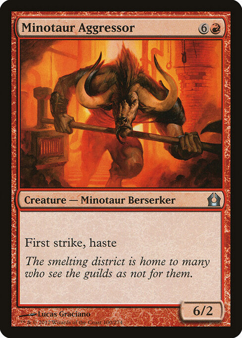 Minotaur Aggressor - Return to Ravnica - 100