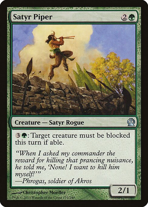 Satyr Piper - Theros - 175