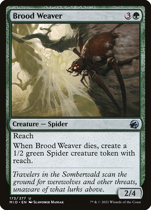 Brood Weaver - Innistrad: Midnight Hunt - 173