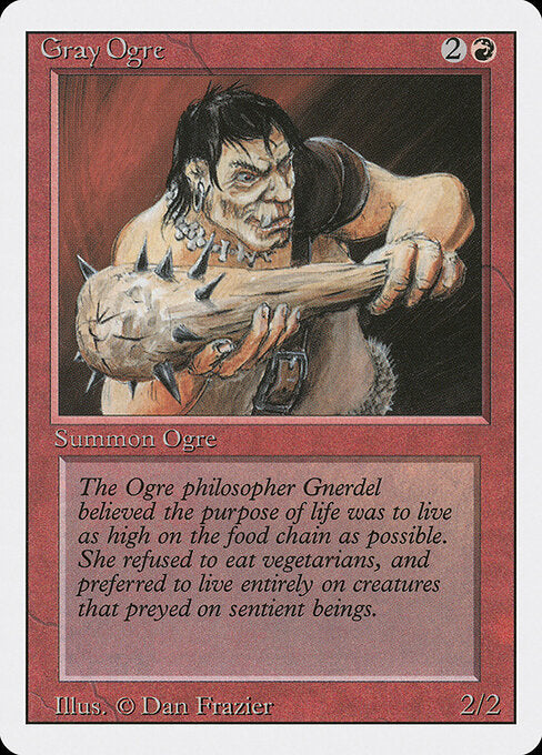 Gray Ogre - Revised Edition - 157