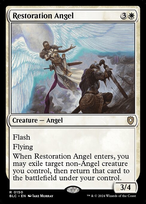 Restoration Angel - Bloomburrow Commander - 150