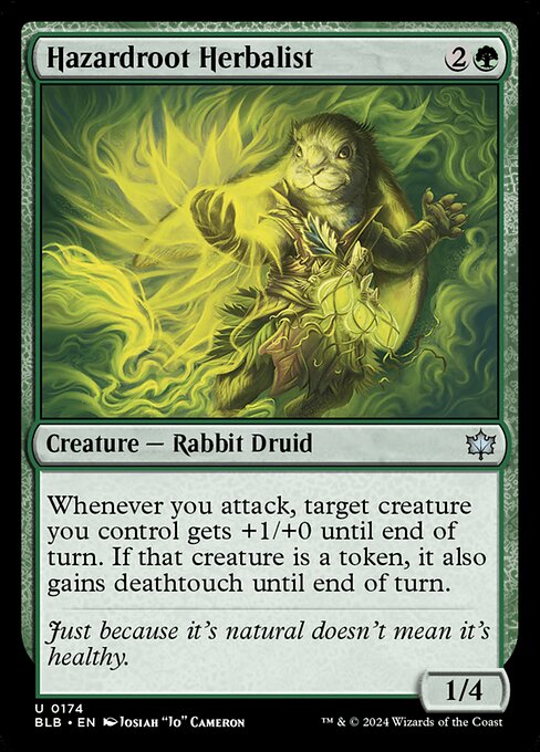 Hazardroot Herbalist - Bloomburrow - 174