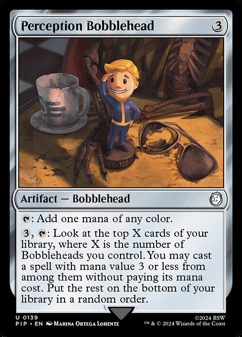Perception Bobblehead - Fallout - 139