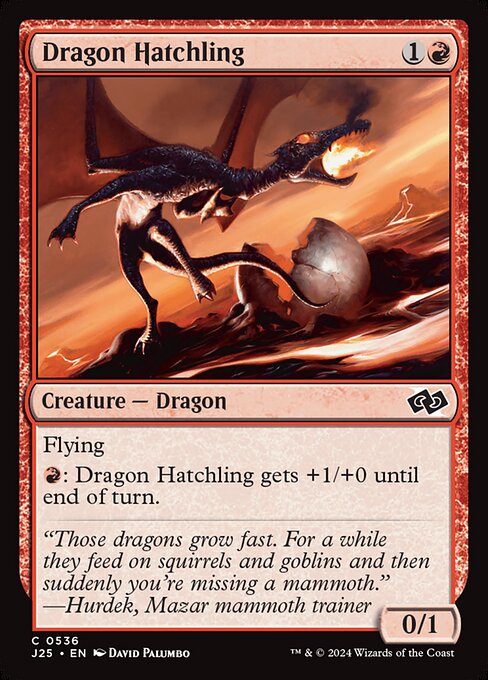 Dragon Hatchling - Foundations Jumpstart - 536