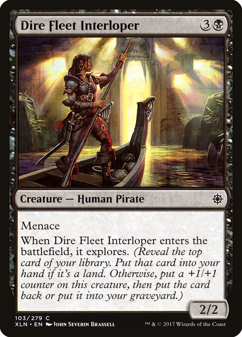 Dire Fleet Interloper - Ixalan - 103