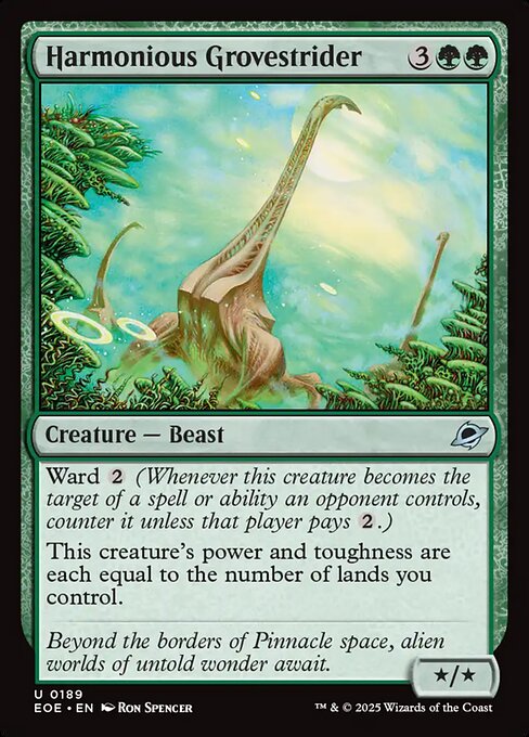 Harmonious Grovestrider - Edge of Eternities - 189