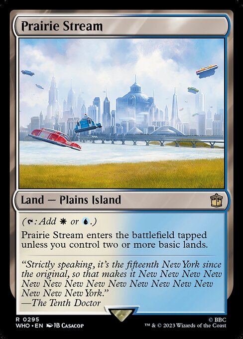 Prairie Stream - Doctor Who - 295