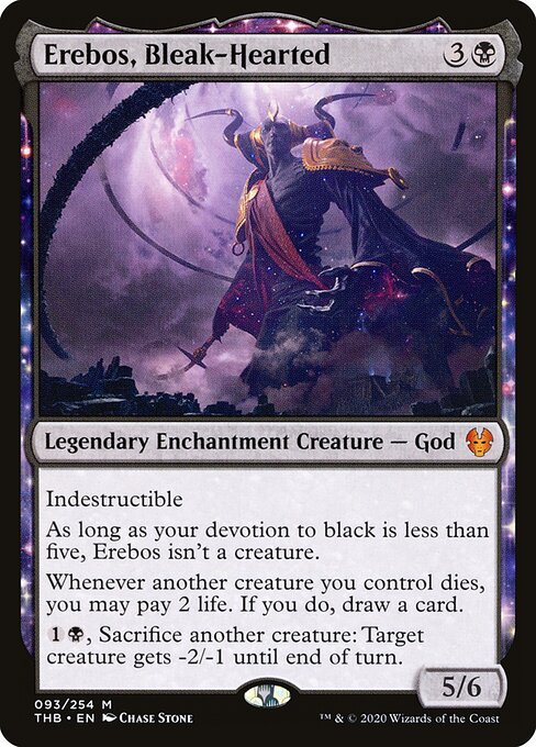 Erebos, Bleak-Hearted - Theros Beyond Death - 93