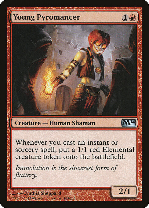 Young Pyromancer - Magic 2014 - 163