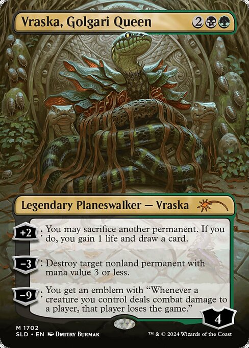 Vraska, Golgari Queen - Secret Lair Drop - 1702
