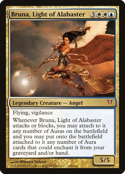 Bruna, Light of Alabaster - Avacyn Restored - 208