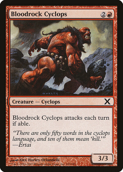 Bloodrock Cyclops - Tenth Edition - 192