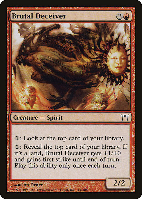 Brutal Deceiver - Champions of Kamigawa - 161