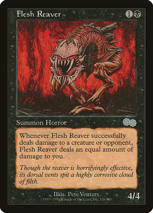 Flesh Reaver - Urza's Saga - 136