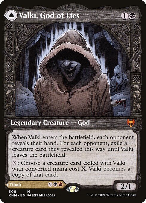 Valki, God of Lies // Tibalt, Cosmic Impostor - Kaldheim - 308