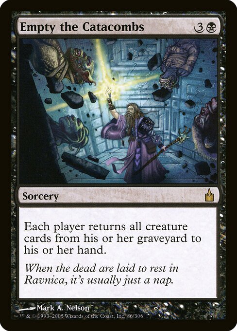 Empty the Catacombs - Ravnica: City of Guilds - 86