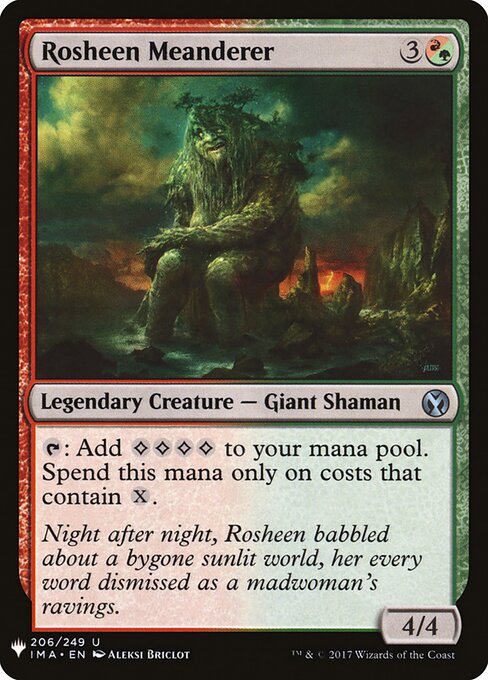 Rosheen Meanderer - The List - IMA-206